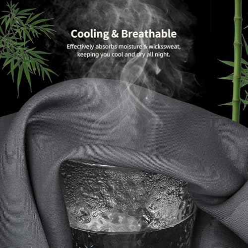 Standard Pillowcases, Cooling Viscose from Bamboo Pillow Covers with