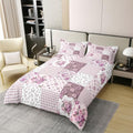 Castle Fairy Rose Plant Duvet Cover Set Full Size 100%