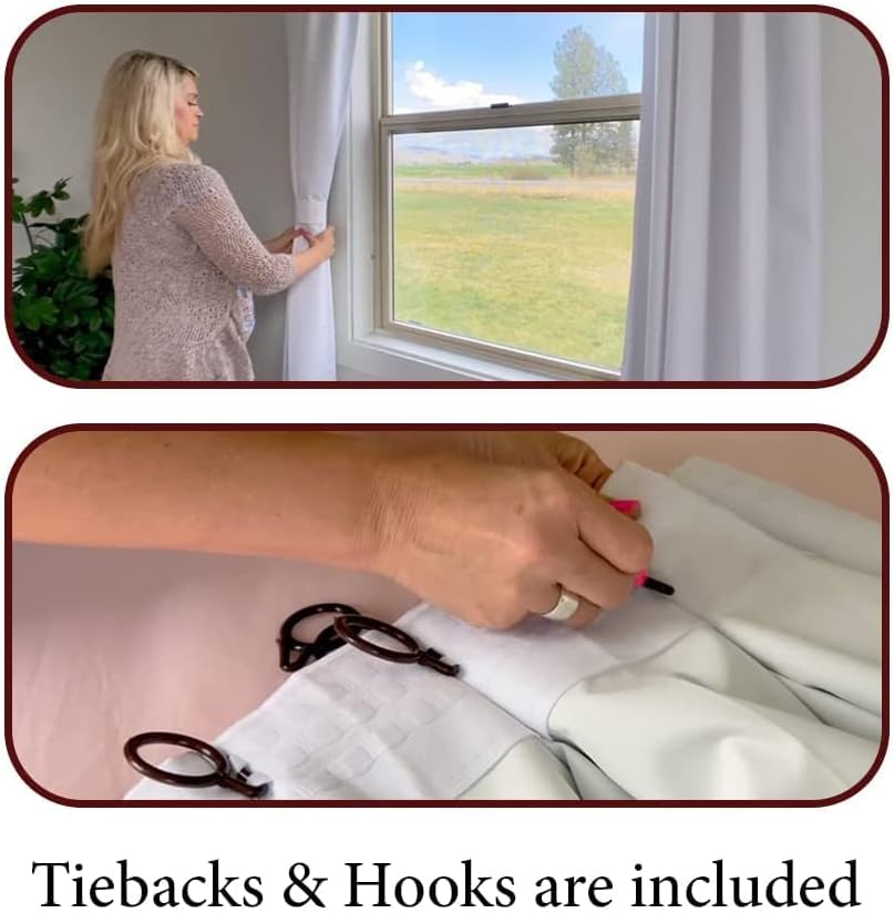 Triple Pinch Pleat BlackoutThermally Insulated Drapes with Regular