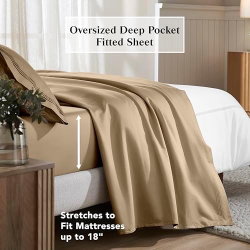 Superior Egyptian Cotton 3 Piece Sheet Set, 650 Thread Count