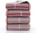 Ultra Soft 4 Pack Cotton Towel Set, Cotton Towel Set(Light Grey)