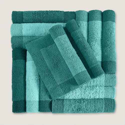 BrylaneHome BH Studio 2 Piece Bath Rug Set - Charcoal