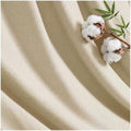 Madison Park Queen Size Summer Blanket, Ivory, 70% Rayon from Bamboo