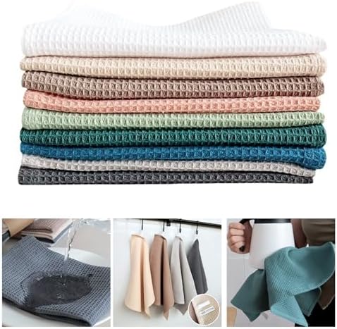 Pack of 4 Dishcloths Dishwashing Soft Kitchen Towel Absorbent Towel
