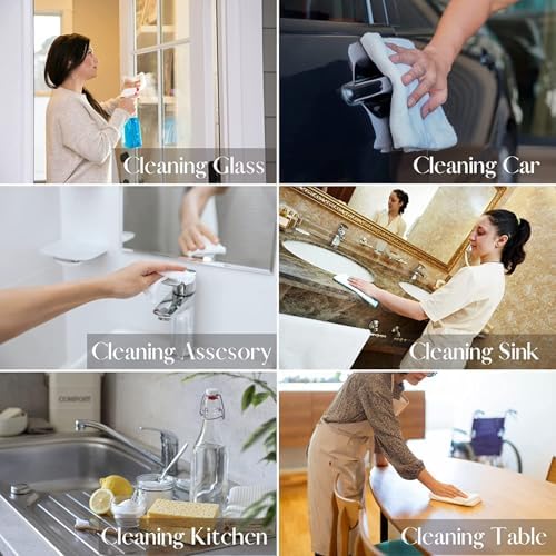 (Pack of 24) Wash Cloths Kitchen Towels 24 Pack Cotton Blend 12x12