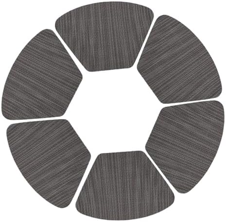 Beydodo Dining Table Placemats Set of 10, Placemats for Kitchen Vinyl