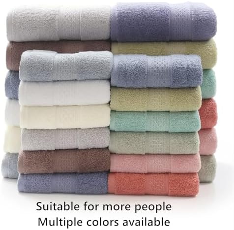 Bath Towels for Bathroom Set, 100% Cotton Ultra Soft Absorbent Quick