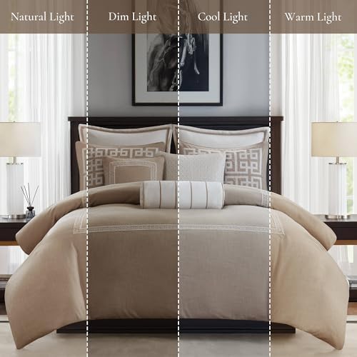 Madison Park Signature Oversized Queen Comforter Set, Luxury Hotel