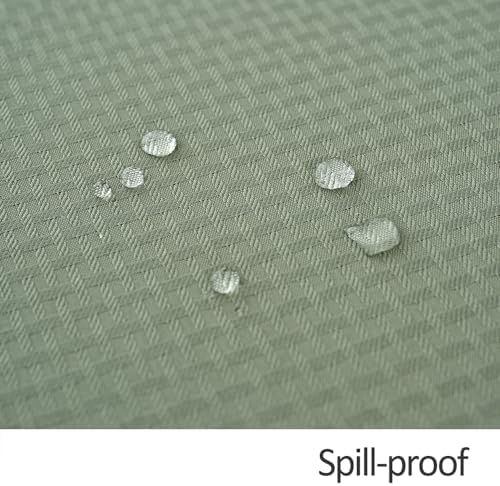 maxmill Weaved Texture Tablecloth Water Resistance Antiwrinkle