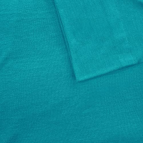 Intelligent Design Cotton Blend Jersey Knit Sheet Set King Size, Teal