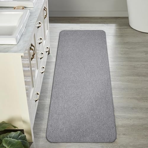 Bosap Bath Mat,Ultra Thin Bathroom Runner Rugs,Large Bath Mats for