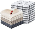 Nialnant 14 Pack Kitchen Towels,8 Pack 12x12 Inches 8 Ring Spun Dish