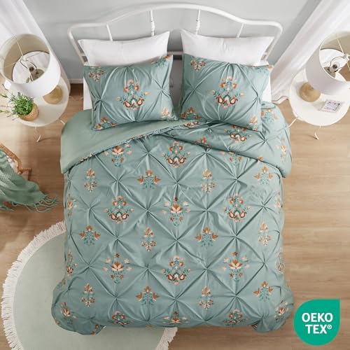 Comfort Spaces Misha Tufted Duvet Cover Set, King/Cal King, 3 Piece