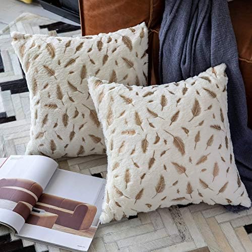 Throw Pillow Covers Decorative Pillow Covers 20x20 Inch for Bed Living