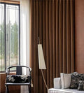 Bedroom Blackout Curtains 84 Inch Length 2 Panels Set, Darkening Room
