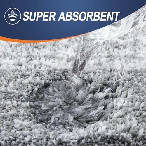 OLANLY Bathroom Runner Rug 59x24, Extra Soft Absorbent Microfiber Bath