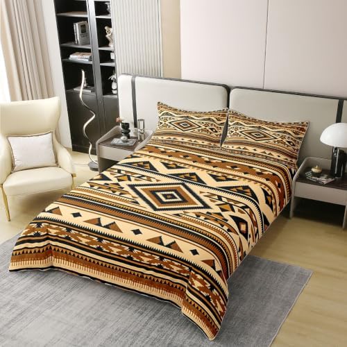 Feelyou Southwestern Duvet Cover 100% Cotton Queen Size