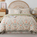 FADFAY King/California King 3 Piece 100% Cotton Duvet Cover Set in
