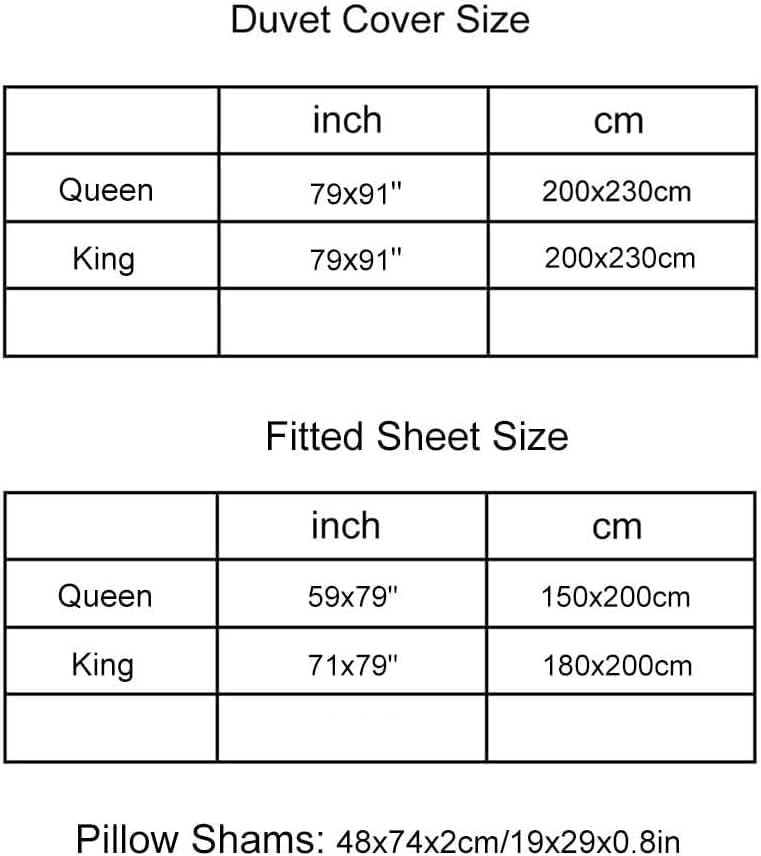 Cotton Duvet Cover Set Floral Pattern Queen Size Soft Bed Bedding Sets