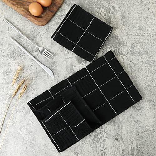 Glynniss Kitchen Towels and Dishcloths Set, Absorbent Dish Towels and