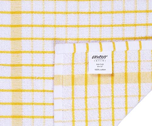 AMOUR INFINI Kitchen Dish Cloths Set of 8 - Ultra Soft, Highly