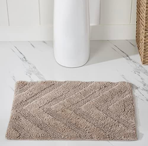 Better Trends 4 Piece Bathroom Rug Set 100% Cotton Non-Slip Washable