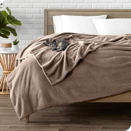 Lightweight Ultra Soft Micro Plush Flannel Fleece Throw Blanket King