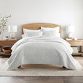 Linen Market Quilt Coverlet Set All Season Patterned Reversible