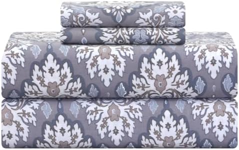 Feather & Stitch 300TC Full Size 100% Cotton Sateen Weave Printed