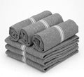 TEXAS LINEN CO. Cotton Kitchen Towels 6 Pack - 15 x 25 Inches - Highly