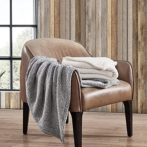Eddie Bauer - Throw Blanket, Reversible Sherpa Bedding, Medium Weight