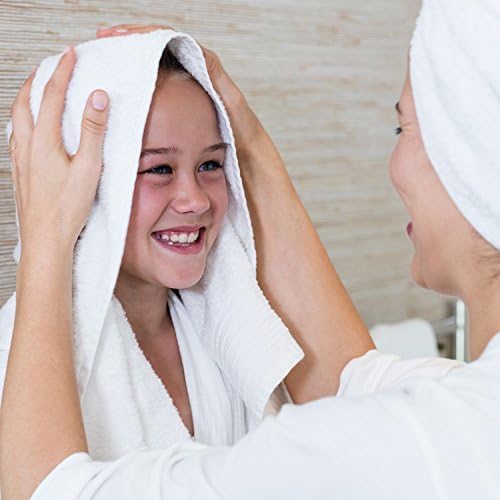 BLUENILEMILLS Egyptian Cotton 6-Piece Towel Set, Includes 6 Face