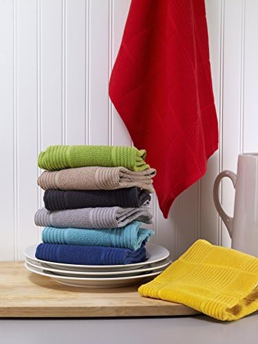 T-Fal Textiles 10959 Solid Color Parquet Design 100-Percent Cotton