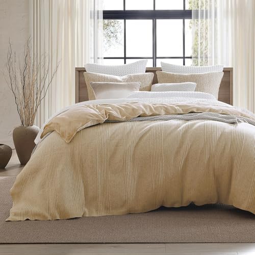 Duvet Cover Set - Full/Queen, Soft Jersey Knit Bedding - 3 Piece