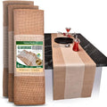 Burlap Table Runners (Pack of 6) – 14”x 72” - No-Fray Finished Edge