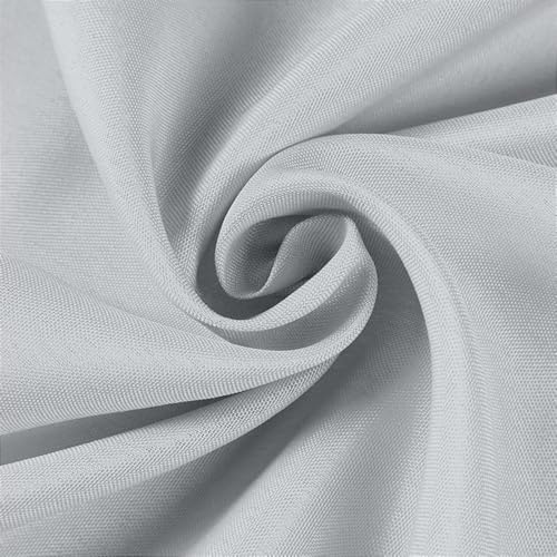 Efavormart 70" Square Linens Silver Wholesale Linens Polyester Square