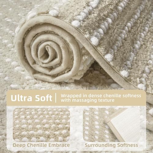 Bathroom Rugs 32'' x 20'', Extra Soft & Super Absorbent Bath Rugs Mat