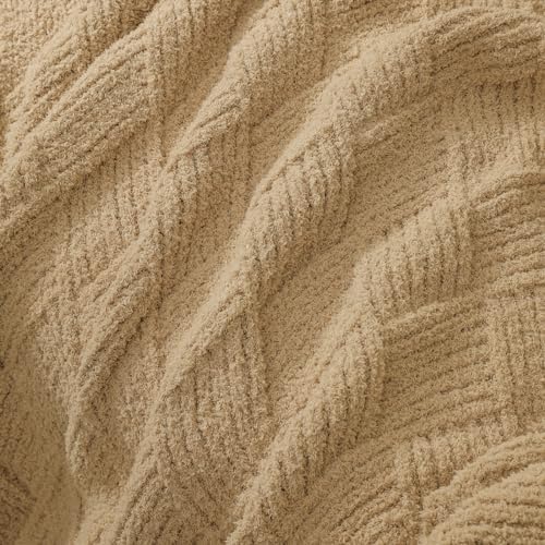 Minky Throw Blanket, Soft Plush Lightweight Cozy Touch