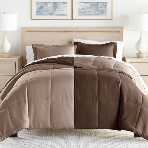 Linen Market Reversible Twin Comforter Set (2 Piece) - Bring Luxury