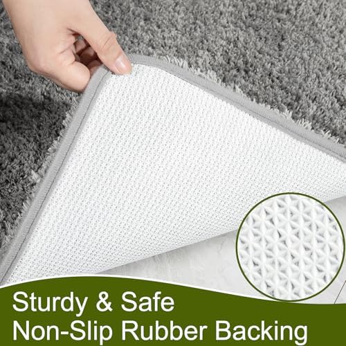 AROGAN Luxury Long Bathroom Runner Rug, Non Slip Bath Mat, 24x60 Inch
