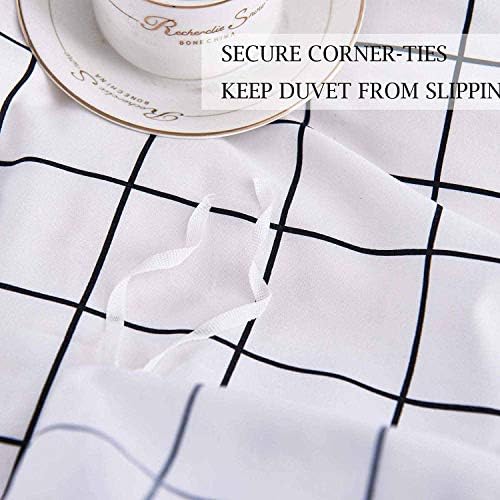Nanko King Duvet Cover Set 3 pcs, 104x90 inch Geometric Cool