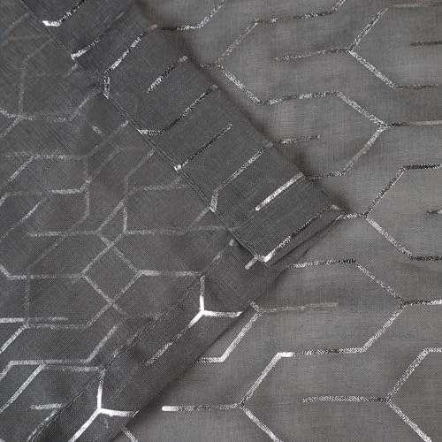 Superior Sheer Curtains, Curtains Perfect for Natural Light, Trellis