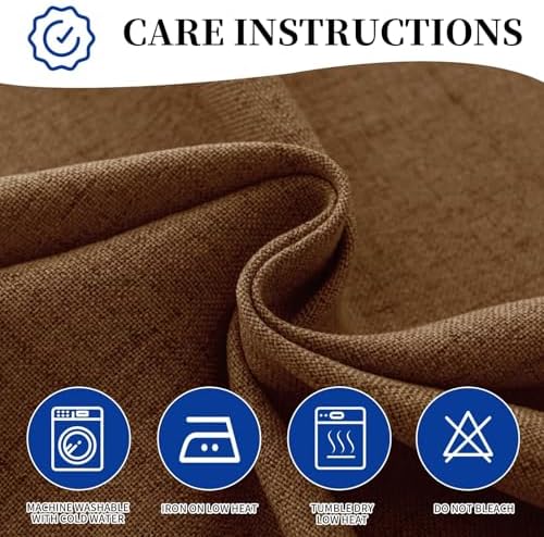 SpaceDresser Outdoor Curtains for Patio Waterproof, 2 Panels