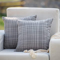 HPUK Outdoor Throw Pillow Covers 18x18 Inch, Waterproof, Set of 2