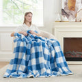 Cozy Bliss Luxury Sherpa Throw Blanket for Couch, Premium Reversible