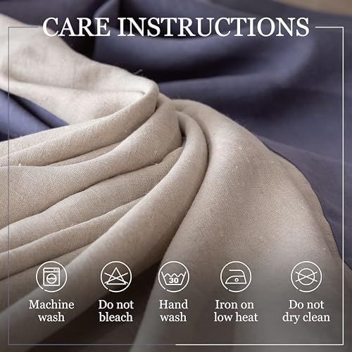 Linen Table Cloth for Rectangle Table 60x120 in - 100% Flax Fabric