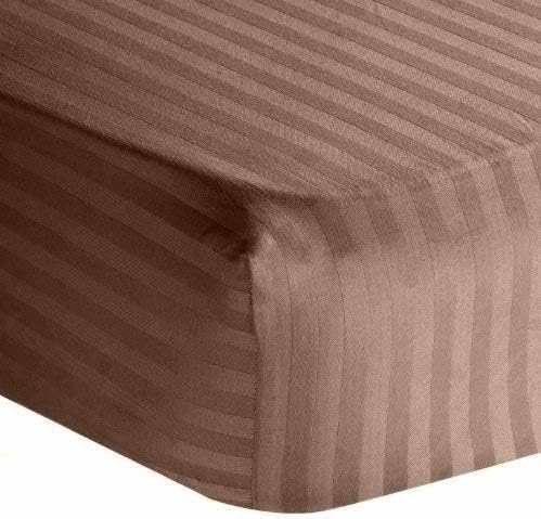 SHERA'S BEDDINGS Fitted Sheet- Soft Egyptian Cotton- Deep Pockets