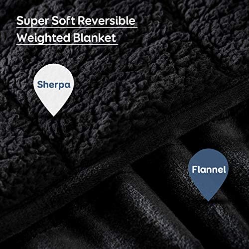 Sivio Weighted Blanket for Adult, King Size 25 lbs 80 x 87 Inches