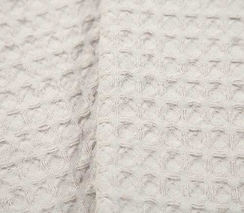 HILLFAIR 100% Combed Cotton Blanket– Queen Size Bed Blanket– Warm Soft
