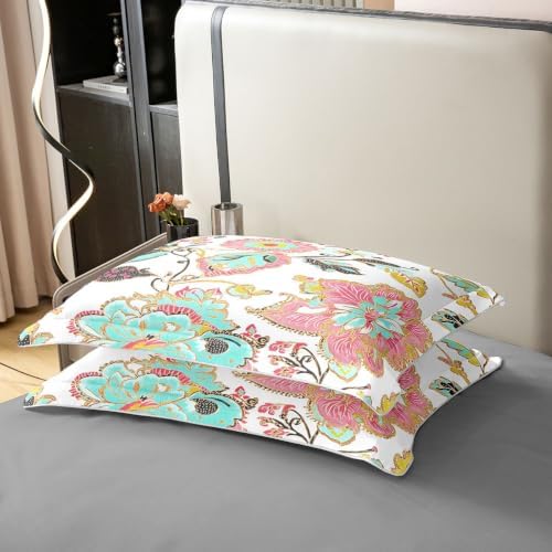 Feelyou Boho Duvet Cover 100% Cotton Queen Size